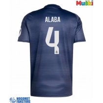 Real Madrid David Alaba #4 Gostujuci Dres 2025-26 Kratak Rukav